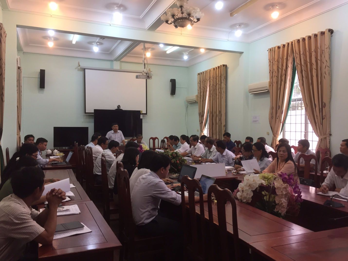 Kiểm tra công tác CCHC tại huyện Trảng Bàng và Gò Dầu